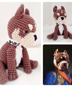 Perritos Amigurumi personalizados