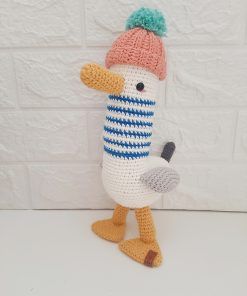 Gaviota Albert/Amigurumi de apego