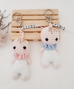 Llaveros bebé detalles de Bautizo personalizados